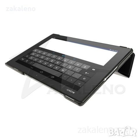 Стъклен фолио силиконов протектор кожен калъф гръб за Sony Xperia tablet Z 2 3 4 Compact, снимка 3 - Таблети - 22087228