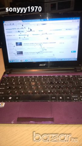 acer-notebook 10.1инча без захранване-за ремонт за части, снимка 4 - Части за лаптопи - 9521595