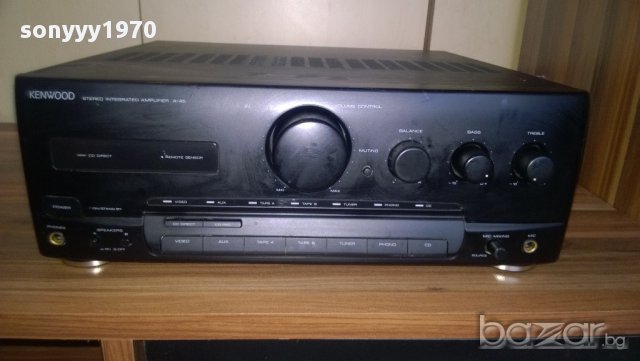 kenwood a-45 stereo amplifier-160watts-внос швеицария, снимка 4 - Ресийвъри, усилватели, смесителни пултове - 8943276