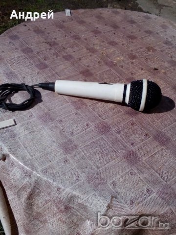 Стар микрофон, снимка 4 - Антикварни и старинни предмети - 20967629