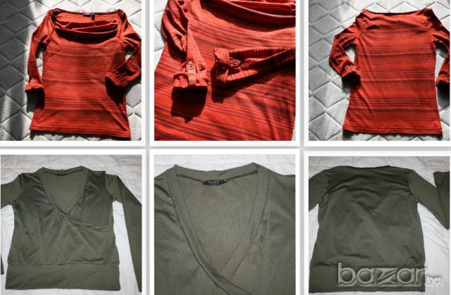 Mexx - блуза със 7/8-ми ръкави + подарък /размер XS - S/, снимка 2 - Блузи с дълъг ръкав и пуловери - 14192605