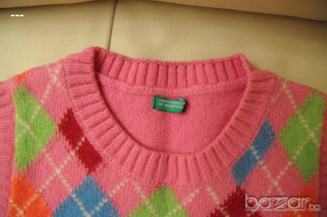 Елече Benetton , снимка 3 - Детски якета и елеци - 17147726