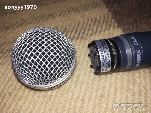 shure SM58-марков-ПРОФИ-микрофон-внос швеицария, снимка 10 - Микрофони - 20459741