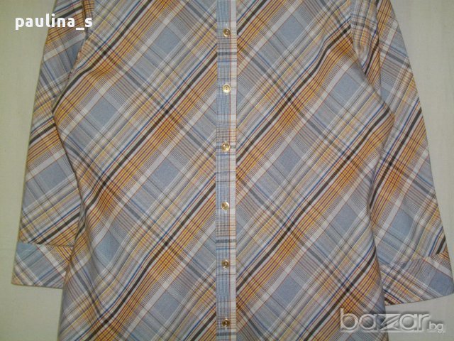 Кариран немачкаема риза "Eterna" excellent-non iron swiss cotton, снимка 8 - Ризи - 14165190