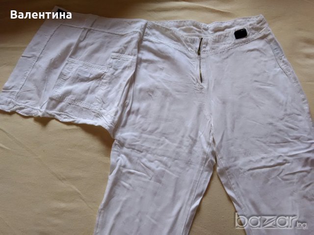 Бели панталони, снимка 4 - Панталони - 19438466