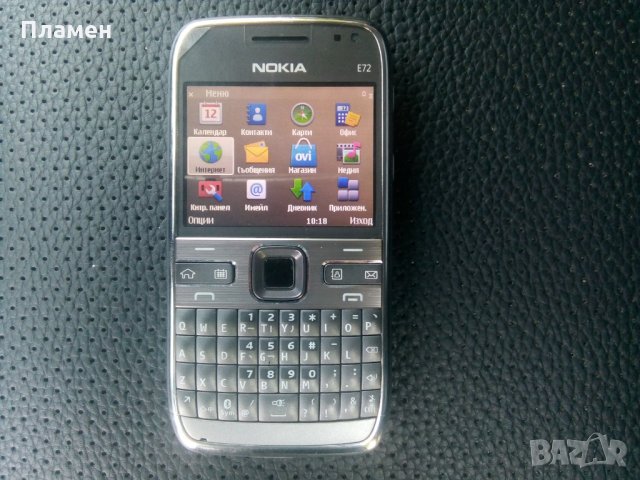 Мобилен телефон Nokia Нокиа E 72 чисто нов 5.0mpx, ,WiFi,Gps Bluetooth FM,Symbian, Made in Фи, снимка 7 - Nokia - 25750101