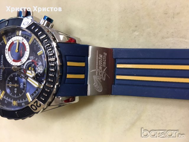 Лимитирана серия часовници на Ulysse Nardin Artemis Racing WHITE реплика клас ААА+, снимка 5 - Мъжки - 16061844