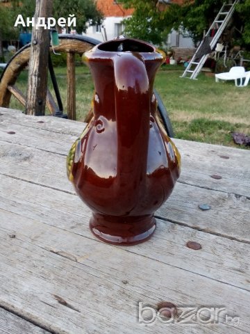 Керамичен съд,стомна, снимка 2 - Антикварни и старинни предмети - 16773191