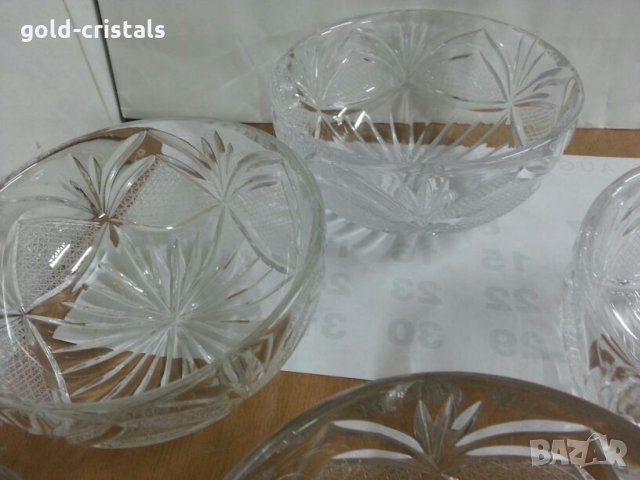кристални купички купи , снимка 12 - Антикварни и старинни предмети - 22703226
