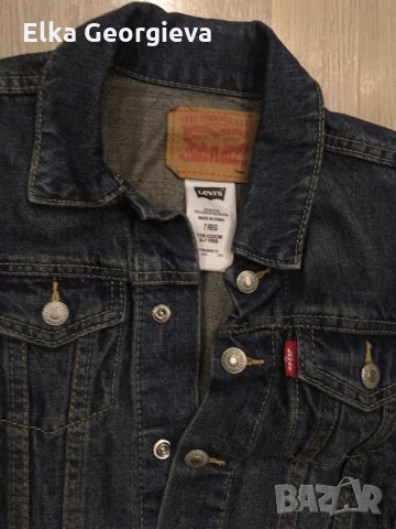 Оригинално якенце Levi’s за ръст 122 см, снимка 2 - Детски якета и елеци - 25016094