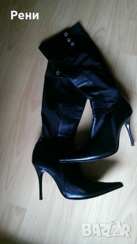 Ботуши от естествена кожа , снимка 3 - Дамски ботуши - 21513162