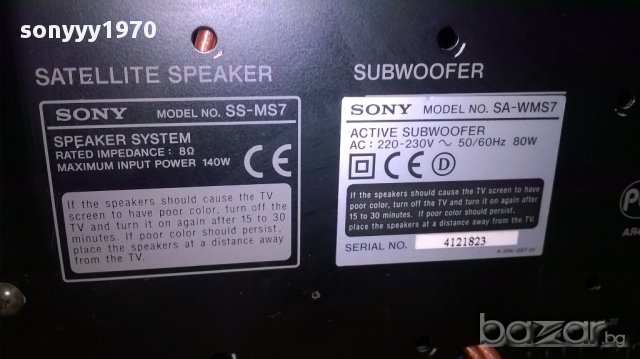 sony subwoofer-пасивен-20кг-внос швеицария, снимка 16 - Тонколони - 12546265