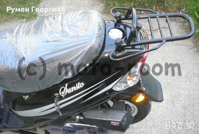 Мотопед/скутер Sunsto Znen, 4-тактов, 50/80 cc, 10" джанти, снимка 10 - Мотоциклети и мототехника - 21764609