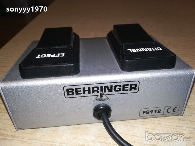 behringer fs112-channel & effect-внос швеицария, снимка 4 - Китари - 20810438