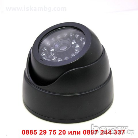 Фалшива купулна видеокамера с ДИОДИ, снимка 3 - Други стоки за дома - 12391888