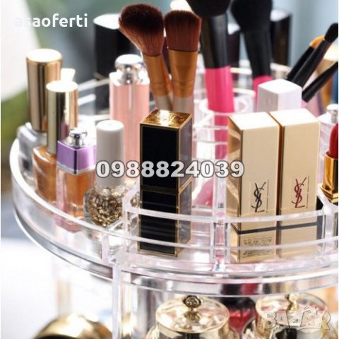 Органайзер за козметика въртящ се 360° , снимка 4 - Други - 25268432