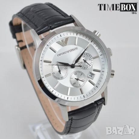 EMPORIO ARMANI Renato Chronograph AR2432. Нов мъжки часовник, снимка 3 - Мъжки - 24456389