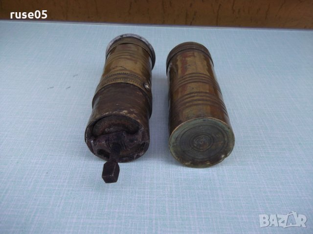 Машинка за мелене на чер пипер и др. бронзова стара - 5, снимка 5 - Други ценни предмети - 25229025