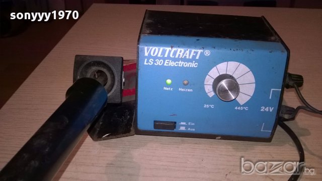 Voltcraft ls30 electronic-профи станция за запояване-внос швеицария, снимка 4 - Поялници и запояване - 17736844