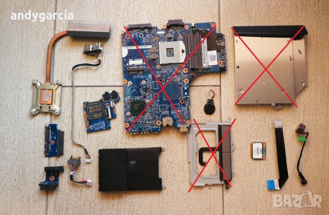 HP Probook 4540s на части, наличното е описано, снимка 15 - Дънни платки - 24630343