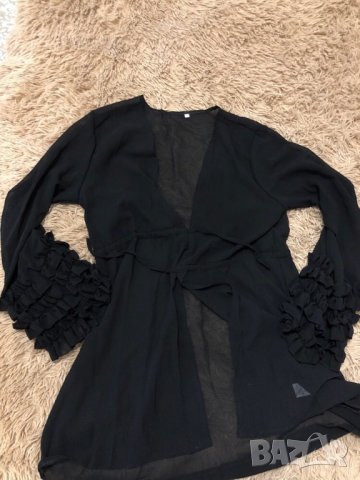  Парео/туника/ плажна рокля в бял,черен,червен, розов цвят, снимка 4 - Рокли - 25644828