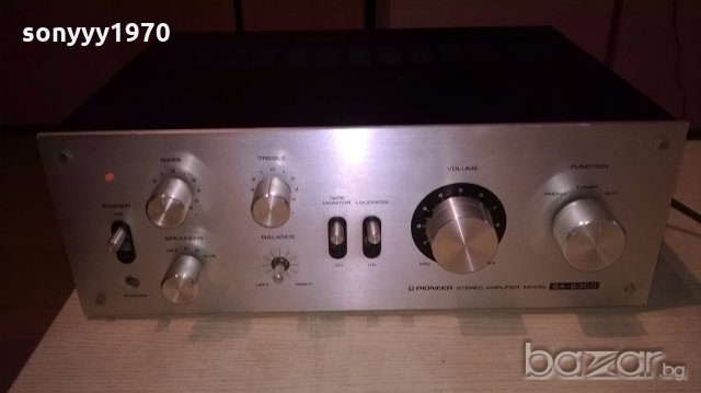 ПОРЪЧАН-pioneer sa-6300 stereo amplifier-made in japan-внос швеицария, снимка 8 - Ресийвъри, усилватели, смесителни пултове - 18708221