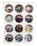 Комплект конфетки пастелни цветове за маникюр, снимка 1 - Продукти за маникюр - 19171066
