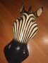 маска от дърво-зебра-31х13х6см-внос швеицария, снимка 2