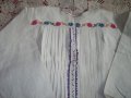 Автентична къса кенарена риза от национална носия, снимка 2