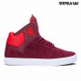 нови спортни обувки SUPRA ATOM burgundy оригинал