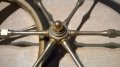 антики-ретро колела-мед/месинг с плътни гуми-внос франция, снимка 10