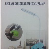 LED лампа за четене, писане и компютър - огъваща се, снимка 2 - Настолни лампи - 23405423