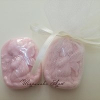 Ароматно сапунче ангелче в розово-подарък за гости на кръщене, снимка 1 - Подаръци за кръщене - 20903237