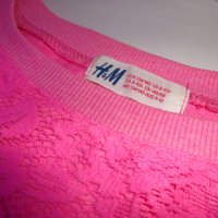 8-10г, 134/140см H&M Блуза, розов цвят – 8-10г, 134/140см, снимка 5 - Детски Блузи и туники - 24683457