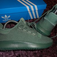 Adidas Originals Tubular Shadow Trainers In Green, снимка 12 - Маратонки - 21695549