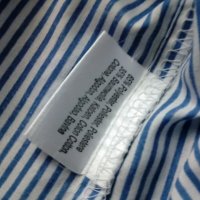 Синьо-бяла риза рае New Roads с дълъг ръкав, снимка 4 - Ризи - 25601988