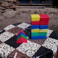 Стари детски кубчета,игра, снимка 1 - Антикварни и старинни предмети - 25337246