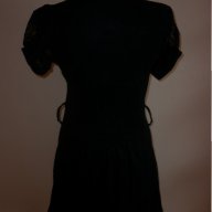 Черна рокля памук и дантела , снимка 10 - Рокли - 17063517