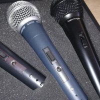 shure & behringer-микрофони комплект с куфар и държачи, снимка 11 - Микрофони - 20929154