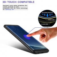 Samsung Galaxy S8 Plus стъклен протектор цял , снимка 4 - Фолия, протектори - 23819371