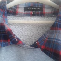 Нова комбинирана дамска блуза с дълъг ръкав, снимка 3 - Блузи с дълъг ръкав и пуловери - 22746843