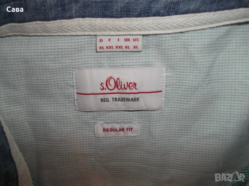 Риза S.OLIVER    мъжка,ХЛ, снимка 1