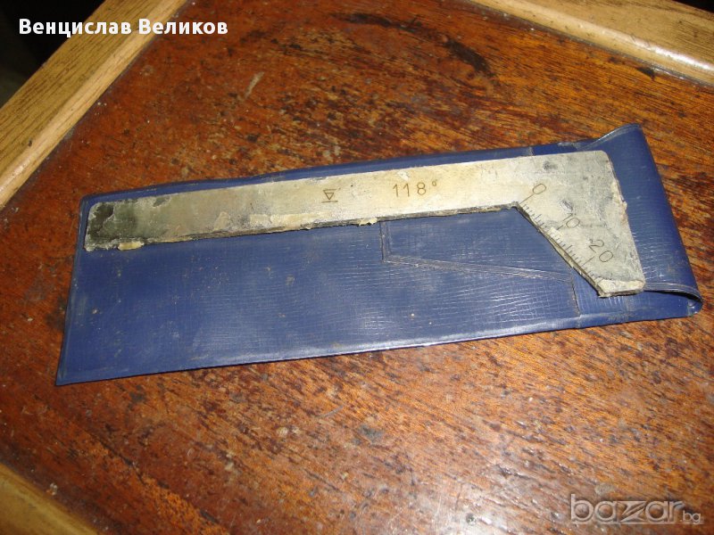 Шаблон за заточване на свредла, снимка 1