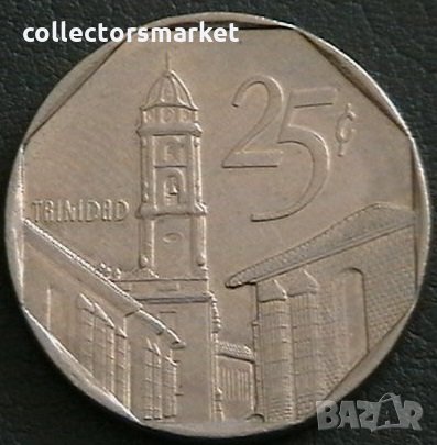 25 центаво 1994, Куба, снимка 1