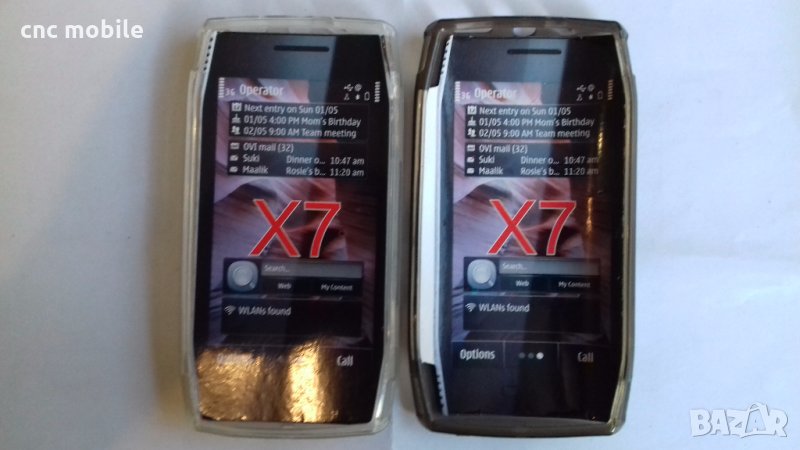 Nokia X7 калъф - силиконов гръб , снимка 1