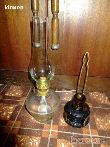 Стара газова лапма лампи, снимка 1