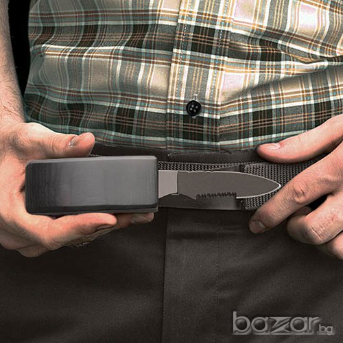 Нож за скрито носене в тока на колан, снимка 1