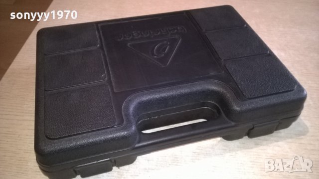 behringer-празен куфар за микрофони-31х22х6см, снимка 6 - Микрофони - 24971375