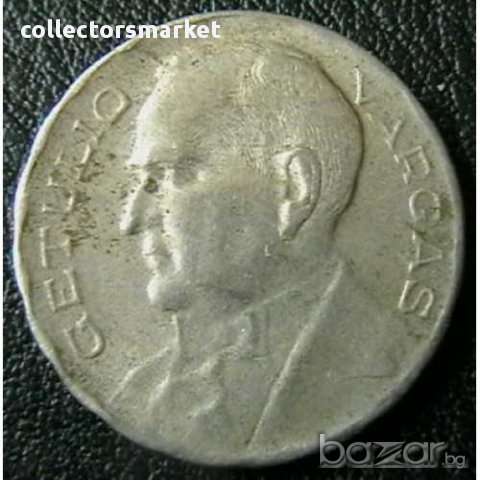 300 реис 1940, Бразилия, снимка 2 - Нумизматика и бонистика - 12038146