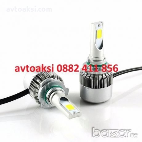 LED Диодни Крушки H4, къси и дълги -72W цена за комплект 2бр, снимка 2 - Аксесоари и консумативи - 20510736